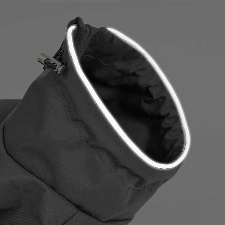 NNEDSZ XXL Laser Adjustable Waterproof Reflective Dog Raincoat with Harness Design-4